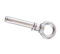 Perno de ojo de elevación de acero inoxidable 304, M18 x 100 mm - M18 x 150 mm, tornillo de anclaje de expansión de alta resistencia for pared y ladrillo, 1 unidad(M18x150mm)