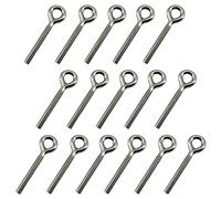 Perno de ojo M6 de acero inoxidable de vástago largo roscado Rod Ringbolt anillo cerrado ojal perno