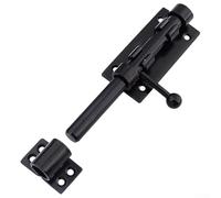 Perno de puerta corredera de acero inoxidable con agujero de candado para seguridad al aire libre en valla de patio, garaje, cobertizo, perrera y puerta corredera
