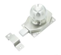 Perno de puerta de acero inoxidable esférico, puerta de madera cerradura de seguridad de ventana de puerta de baño montado en el perno de bola hardware