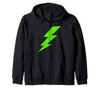 Perno de Rayo Verde Sudadera con Capucha