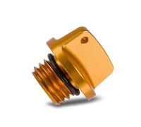 Perno De Tapón Llenado Aceite Para Motocicleta M20 X 2,5 Compatible Con CRF150R (2007-2023) Y CR125R (1990-2007)(ORO)