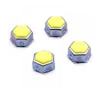 Perno de tope de bloqueo de parada limitador de dirección, 4 Uds., 40039-2S610, Compatible con tapas de coche Navara D22 4X4 4WD