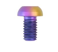 Perno de tornillo de aleación de titanio GR5 TC4, cabeza de hongo Torx M6 P1mm T30 for bicicleta, longitud de 6-35mm(Candy,M6x12mm)