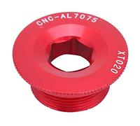 Perno del Brazo de manivela de Bicicleta Tornillo de Ciclismo Tornillo Perno Accesorio M20 * 10 Tornillo de biela(Rojo), Palanca de Bloqueo para bielas XT