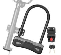 Perno en forma de U 850g ponderada, zinc, mecanismo con clave segura Viaje Escuela Exploración al aire libre Tabla de surf Almacenamiento Montaje en bastidor Calle Estacionamiento Taller Campus