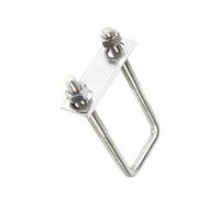 Perno en U cuadrado 1 pieza/2 piezas 304 acero...(2SET M6x30x50mm)
