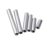 Perno espaciador de separación M2 M3 de aluminio, 10 Uds., tuerca de acoplamiento larga de 5-50mm(10PCSxM2x45mm)