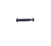 Perno fijo para Ninebot Max G30d G30lp Scooter eléctrico Tornillos de bloqueo plegables Base plegable Estructura de metal endurecido Color negro 51 mm Longitud (7 mm)
