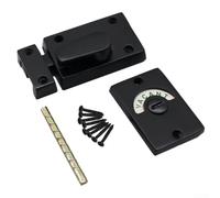 Perno indicador de inodoro Vacante/comprometido Baño Privacidad WC Cerradura de puerta de inodoro Matt Privacidad Partición Puerta Pestillo