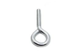 Perno M3 M4 M5 M6 M8 M10 Tornillos de ojo de oveja de acero galvanizado Gancho de anillo Perno de tornillo de anillo colgante(50mm,M5 10pcs)