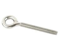 Perno Ojo de Levantamiento Tornillos de ojo, anillo perno/gancho, M4, M5, M6 y M8, acero inoxidable 304, con 2 tuercas, unidades(Closed hook,M4)