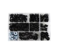 Perno Para Moto Compatible Con Yamaha Para YZF-R6 1999 2000 2001 2002 Tuerca De Motocicleta Completa Pernos Kit Motocicleta Máquina Tornillo Surtido Reemplazo(Black)