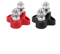 Perno prisionero de distribución de energía resistente positivo negativo de la barra colectora 5/16" 1/4" de los pernos prisioneros del bloque de terminales de M6 M8 M10(Style C M8 Red Black)