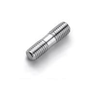 Perno prisionero roscado de doble extremo acero inoxidable, M12 M16, tornillos barra, pernos - Acero A2 304(M16x85mm(1pcs))