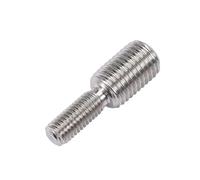 Perno reductor de rosca macho, 2 piezas M3-M16, tornillo de conversión de acero inoxidable 304, convertidor métrico de doble extremo for adaptador de cámara(M8x25M16x25)