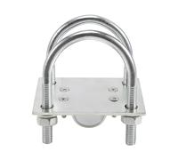 Perno Soporte de abrazadera for mástil de antena con pernos en U, Hardware de montaje de tubería de Panel de abrazadera antioxidante