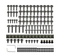 Pernos Carrocería Carenado Clips De Fijación para Carenado De Motocicleta para Kawasaki para Z 1000 1000R 1000SE 800 800E 750 750R 750S Tuercas para Parabrisas. Parabrisas Tornillos(Titanio)