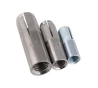 Pernos de anclaje, pernos de expansión Tornillo de expansión interno for decoración de edificios Voladura superior M6-M16 interno Gancho de expansión de 5 piezas(M8 X 10 X 30)