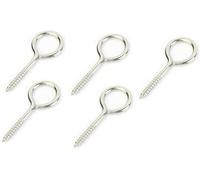 Pernos de argolla, Perno de anillo de hombro, 5 piezas de acero inoxidable 304 M3 M4 M5 Pernos de argolla Tornillos autorroscantes Tornillo de ojo de oveja Perno Gancho de anillo(Closed,M5x65mm)