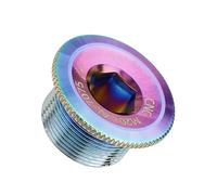 Pernos de biela, Perno de manivela | Tapón antipolvo para tapón de manivela Perno de bicicleta de color,Tornillo de cabeza de manivela de aleación de aluminio, tornillo de biela de bicicleta para este