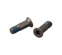 Pernos de desviador pulidos CNC M5x16mm para desviador pulido CNC | Para acero inoxidable premium, mecanizado CNC, acabado pulido, tamaño M5x16mm, 2pcs por paquete