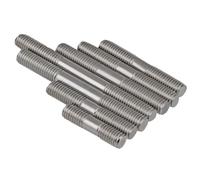 Pernos De Doble Cabeza Tornillos de acero inoxidable doble extremo Perno Diámetro rosca del perno prisionero 304 M4-M8(190mm,1pcsM6)