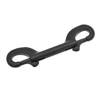 Pernos de doble extremo, clips de gancho de buceo de acero inoxidable, mosquetón de enlace rápido, clip de disparador de buceo, fácil de usar, buceo, resistencia de gancho de doble extremo