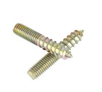 Pernos de dos cabezas autoatacados Tornillos autorroscantes de doble cabeza y extremo doble M6 M8, longitudes de 40-90 mm, paquete de 30(M8x60mm)