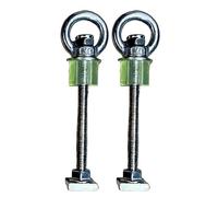 Pernos De En T - Pernos De Galería De Techo, Hardware De Riel En T De Rosca Anti-aflojamiento, Kit De Montaje | Perno De Carril Robusto Para Portaequipajes De Kayak Y Snowboard |