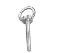 Pernos de expansión for anclaje de pared, 1 pieza de acero inoxidable A2 304, pernos de ojo de elevación, pernos M3-M24, perno de gancho de anillo redondo, tornillo(M24x40mm)