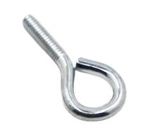 Pernos de expansión for anclaje de pared, M3-M10, acero al carbono galvanizado, tornillo de ojo de oveja, gancho cerrado con anillo de elevación, perno de ojo de cuerno de oveja(M5 5pcs,25mm)