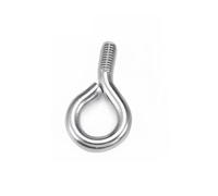 Pernos de expansión for anclaje de pared, M3-M12, acero galvanizado/acero inoxidable 304 A2, tornillo, gancho cerrado con anillo, anillo de elevación(Stainless Steel,M3x20mm-20pcs)