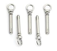 Pernos de expansión, ganchos anclaje, M8 x 60 M6 70/80 mm, acero inoxidable 304, perno, ojo, tornillo for exteriores, hogar, bucle gancho oscilante(M6x70mm)
