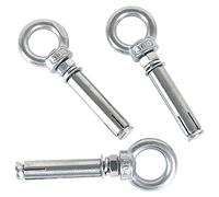 Pernos de Expansión M8x80mm 304 Acero Inoxidable Tornillos de Cáncamo de Expansión Resistente Espirros Anclaje para Tacos Hormigon Pared 5-pack