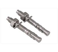 Pernos de expansión metálicos Pernos de expansión anclaje cuña acero inoxidable 304 M6-M16 Paquete 153 piezas(M10X80 4pcs)