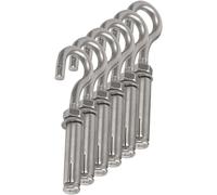 Pernos de expansión, pernos de anclaje, Expansion Anchor Eye Bolts 304 Stainless Steel M6 M8 M10 Hook & M8 Spring Pack of 6