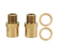 Pernos de extensión de Pedal de bicicleta de acero inoxidable, conjunto extensor de manivela para bicicleta de montaña y carretera ((or 20 mm))