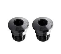 Pernos de fijación del desviador trasero bicicleta, tornillos rueda Jockey, piezas reparación aleación aluminio for TZ50 /TX35, 2 uds