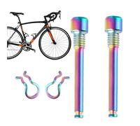 Pernos De Freno De Disco - Aleación TC4 M4 De Precisión | Tornillos De Montaje Para Pinza De Bicicleta | Set De Sujeción Para Ciclismo De Montaña Carretera Y Reparación