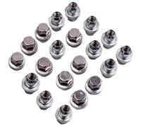 Pernos de llanta Compatible con Land Para Rover Para Range Para Rover L322 2006 2007 2008 2009 2010 2011 2012 LR06812 Tuercas de rueda de 22 mm M14 x 1.5