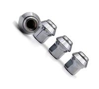 pernos de llantas de coche 4 Uds Tuercas Rueda Coche Pernos Pernos Prisioneros M12 × 1.5 19MM Compatible Con Grand Para C-MAX 2010 2011 2012 2013 2014 2015-2025