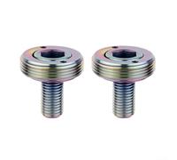 Pernos de manivela de aleación M8x15mm para conexión segura del tornillo de manivela del pedalier ()