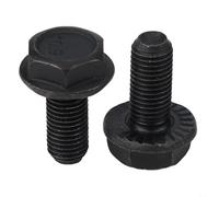Pernos de manivela de bicicleta, cónico cuadrado M8 x 18 mm, tornillos de fijación negros de hierro para bielas de pedalier de bicicleta