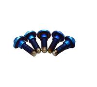 Pernos de montaje de rotor de disco de freno M6 x 20-5 mm. Compatible con HONDA, Compatible con YAMAHA, Compatible con SUZUKI Disco freno(5PS Blue)