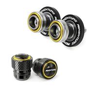 Pernos de montaje de rueda trasera para motociclet Para 390 790 890 990 1050 1090 1190 Adventure Y 1290 Super Tornillos Para Basculante, Deslizadores Soportes De Motocicleta(Gold-Combo B)