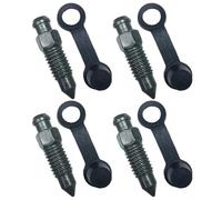 Pernos De Moto Compatible Con 1 Juego De Tornillos Bomba Freno Acero Inoxidable M8X1.25 Purga Pinza Motocicleta Tornillo Para Escape Purgador