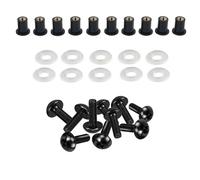 Pernos De Moto Compatible Con Para CBR125R 2004 2007 2008 2009 Para CBR250R 2011 2012 2013 Para Tornillos De Tuercas Pozo Para Carenado Carrocería Motocicleta Para M5