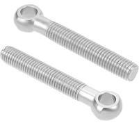Pernos de ojo con tuercas, Perno de elevación 2 piezas, M14Hinery Shoulder Swing Ss 304 for renovación del hogar, sujetadores(M14*90Mm)