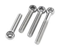 Pernos de ojo de acero inoxidable 1 Uds M27x100-200mm 304 maquinaria tornillos de ojo de elevación de hombro pernos O anillo cabeza eje perno de ojo(M27x110mm)